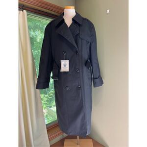Defense Logistics Collections NWT 16R Black all weather layered zip out quilted